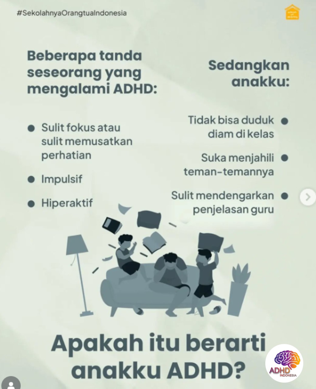 Ciri dan Gejala ADHD pada Anak Usia Dini di Kabupaten Muaro Jambi